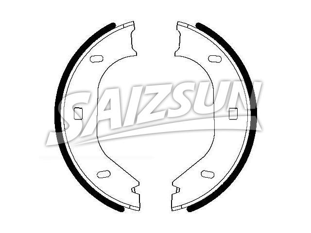 刹车蹄片 Brake Shoe Set:34 41 1 159 467