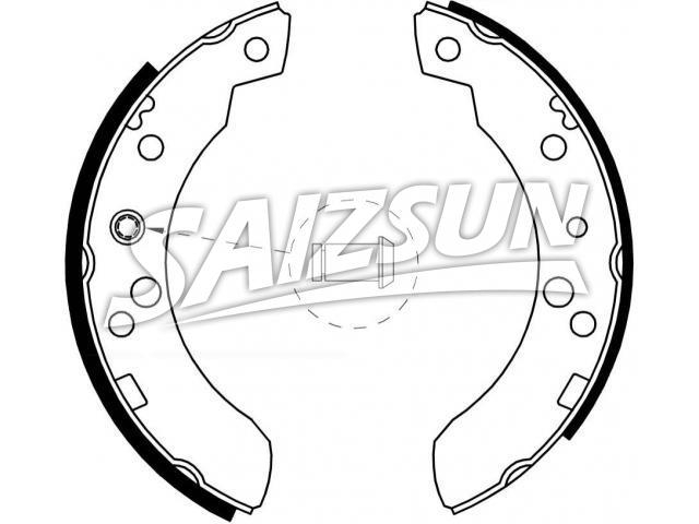 刹车蹄片 Brake Shoe Set:5 026 344