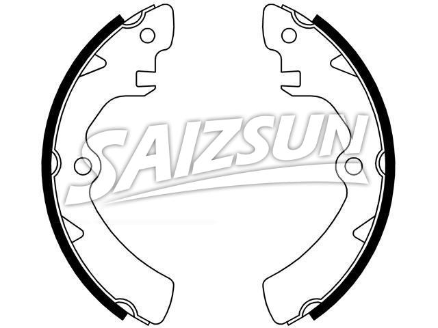 刹车蹄片 Brake Shoe Set:52210-79241