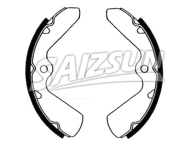 刹车蹄片 Brake Shoe Set:52210-85002