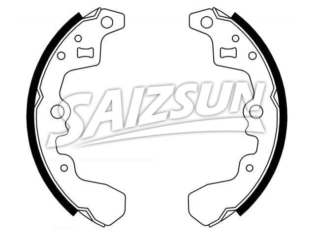 刹车蹄片 Brake Shoe Set:53210-86000