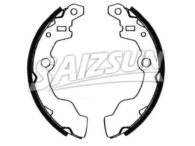 刹车蹄片 Brake Shoe Set:53210-52A10