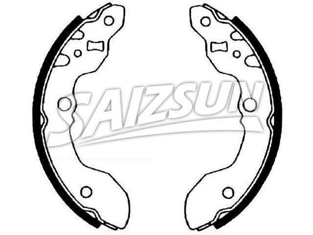 刹车蹄片 Brake Shoe Set:53210-60A70