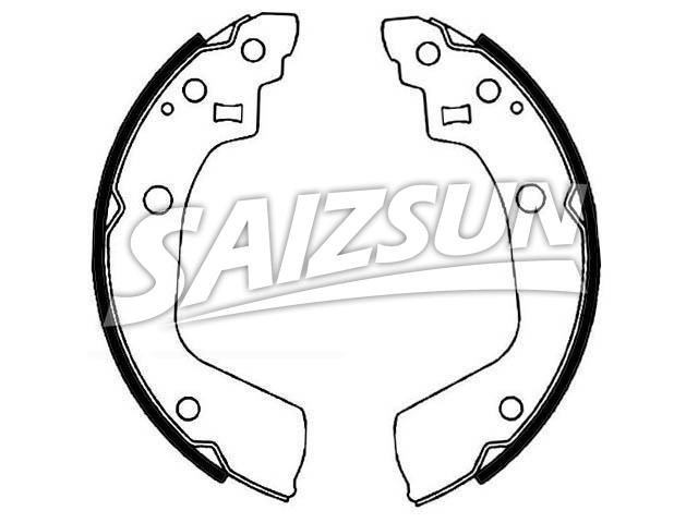 刹车蹄片 Brake Shoe Set:53200-63J00