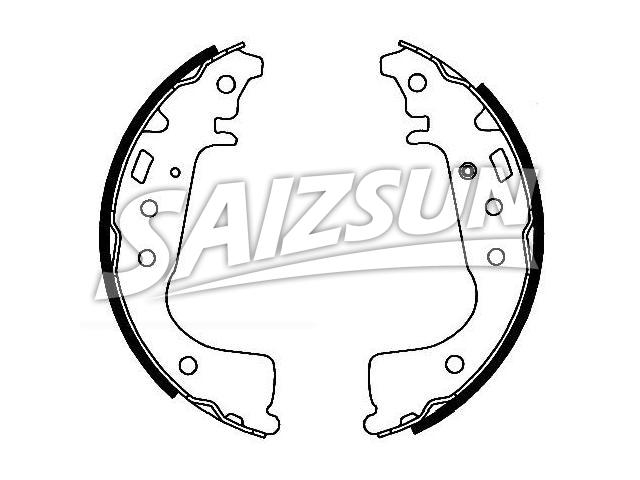 刹车蹄片 Brake Shoe Set:K9973