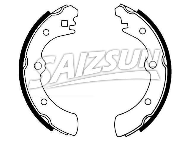 刹车蹄片 Brake Shoe Set:43153-SA2-003