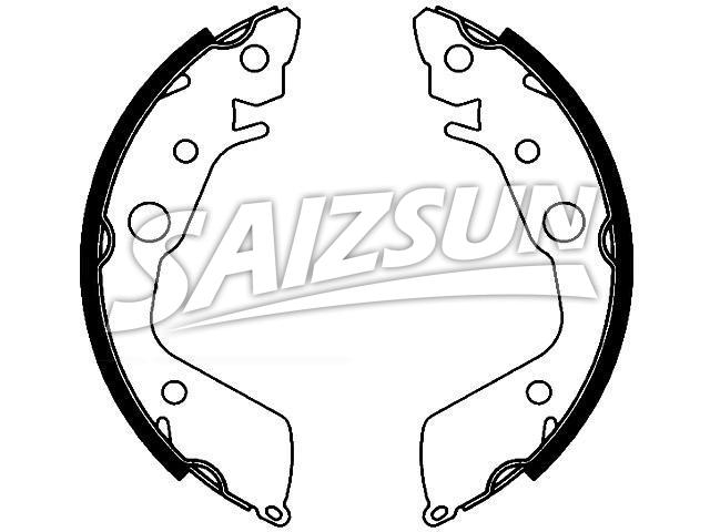 刹车蹄片 Brake Shoe Set:K5541
