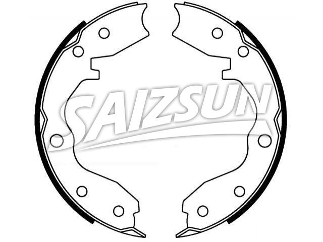 刹车蹄片 Brake Shoe Set:44060-32G25