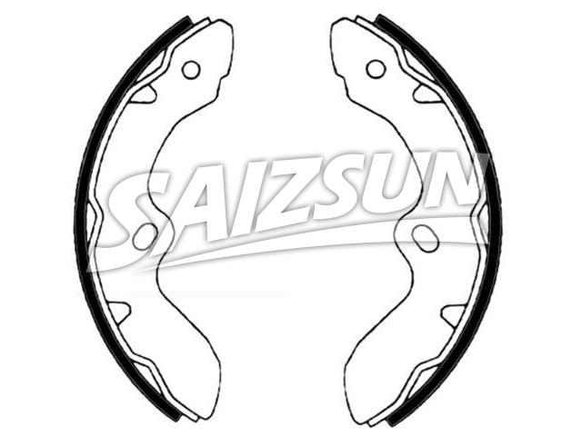 刹车蹄片 Brake Shoe Set:44060-0T325