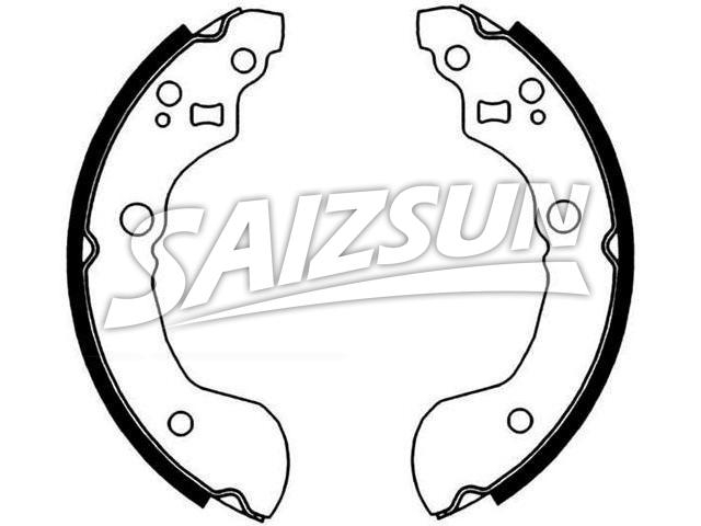 刹车蹄片 Brake Shoe Set:44060-7E625