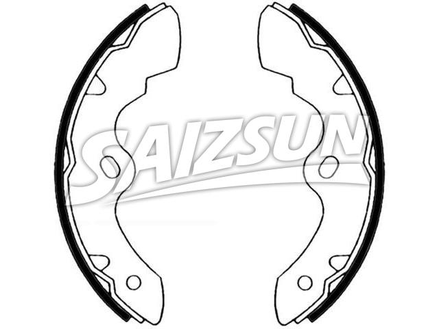 刹车蹄片 Brake Shoe Set:04494-87309-000