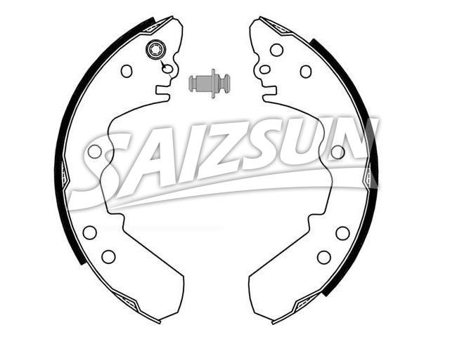 刹车蹄片 Brake Shoe Set:5-87100-120-0