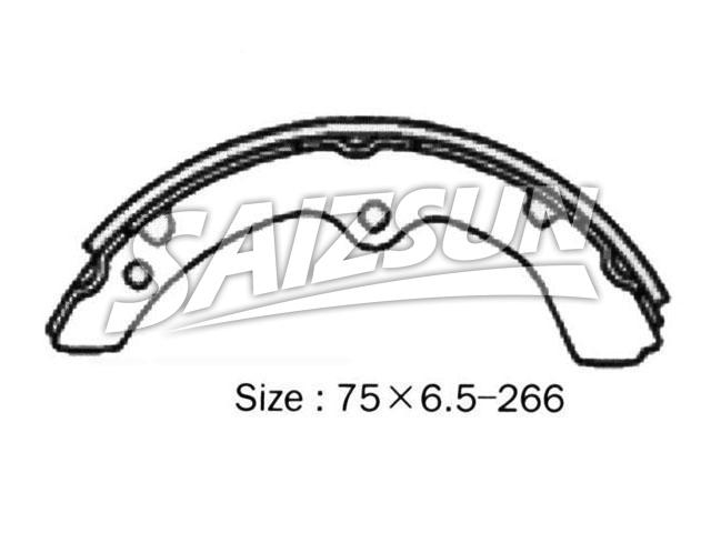 刹车蹄片 Brake Shoe Set:NN4041