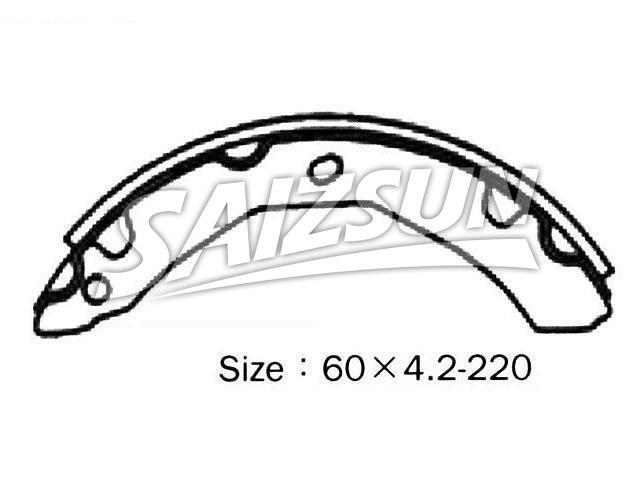 刹车蹄片 Brake Shoe Set:NN4042