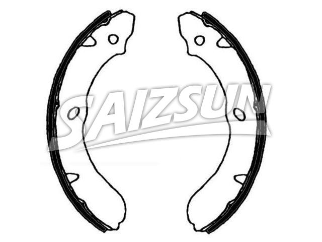 刹车蹄片 Brake Shoe Set:8-94479-671-0