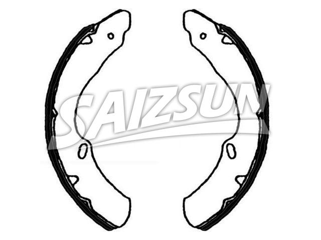 刹车蹄片 Brake Shoe Set:5-47100-066-0