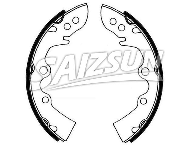刹车蹄片 Brake Shoe Set:8531-33-310