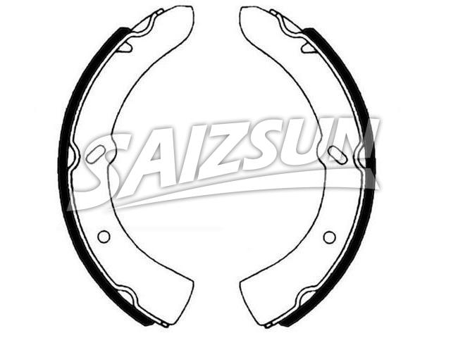 刹车蹄片 Brake Shoe Set:WD37-33-310