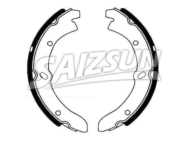 刹车蹄片 Brake Shoe Set:W025-26-310
