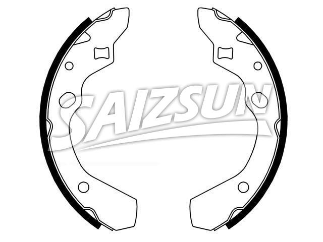 刹车蹄片 Brake Shoe Set:84Y5-26-38Z