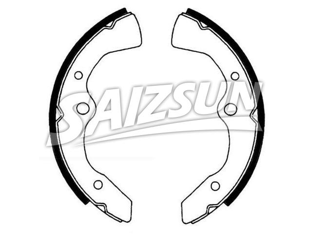 刹车蹄片 Brake Shoe Set:S119-49-370