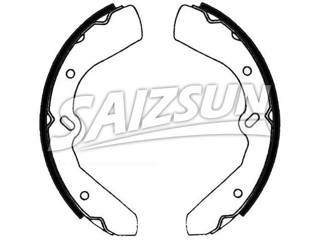 刹车蹄片 Brake Shoe Set:S113-33-310
