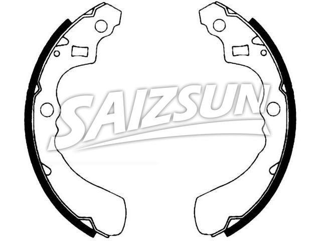刹车蹄片 Brake Shoe Set:04495-87702-000