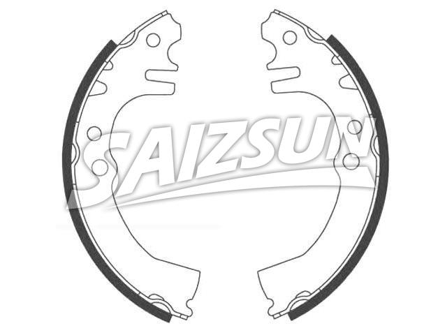 刹车蹄片 Brake Shoe Set:04495-87204-000