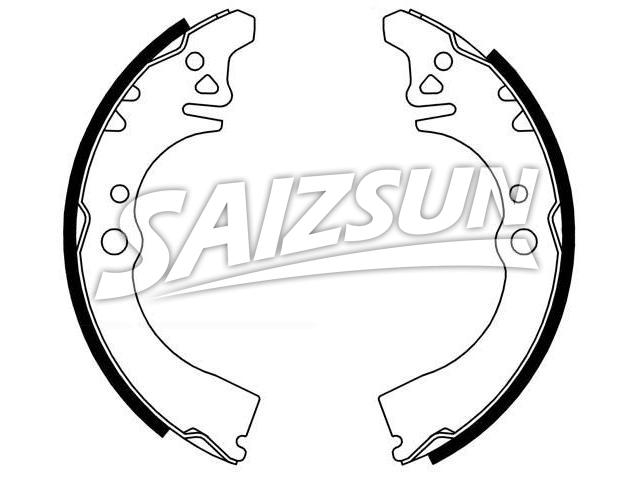 刹车蹄片 Brake Shoe Set:47420-87501-000