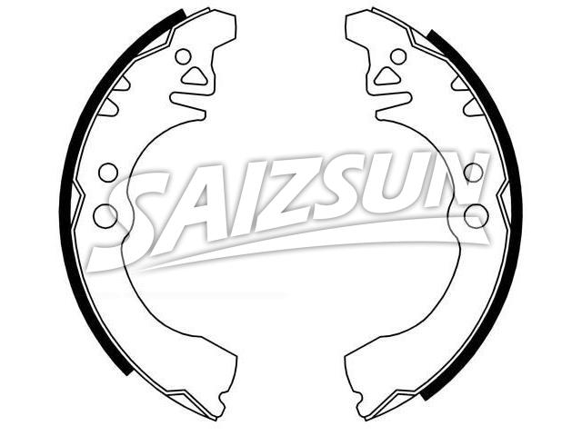 刹车蹄片 Brake Shoe Set:04495-87704-000