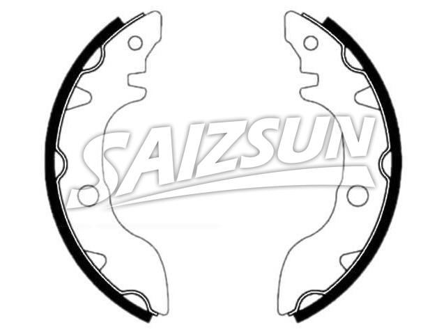 刹车蹄片 Brake Shoe Set:7251-78040