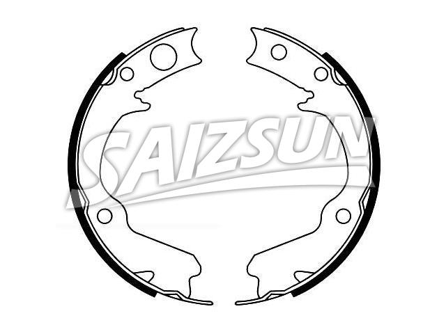 刹车蹄片 Brake Shoe Set:26257-AA070