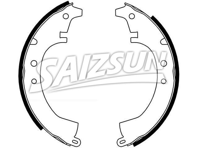 刹车蹄片 Brake Shoe Set:04495-14010