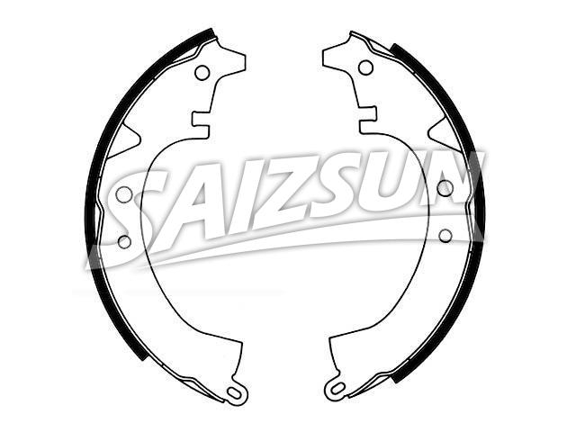 刹车蹄片 Brake Shoe Set:04495-20040