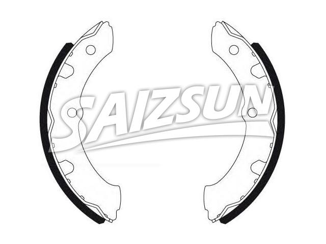 刹车蹄片 Brake Shoe Set:04495-25040
