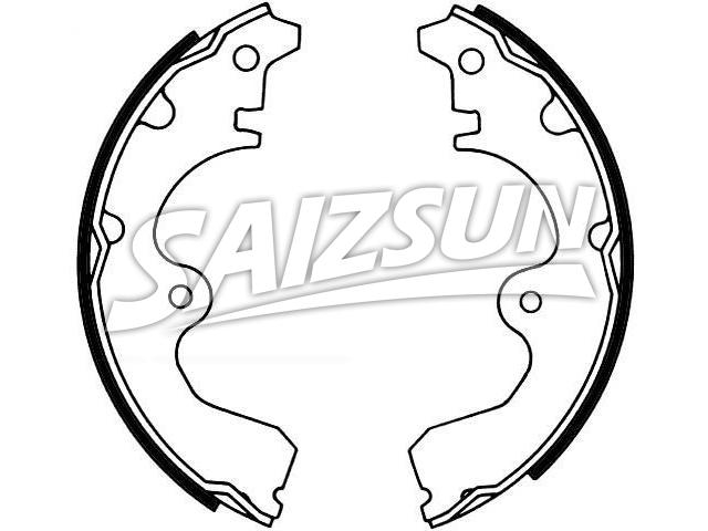 刹车蹄片 Brake Shoe Set:04497-16020
