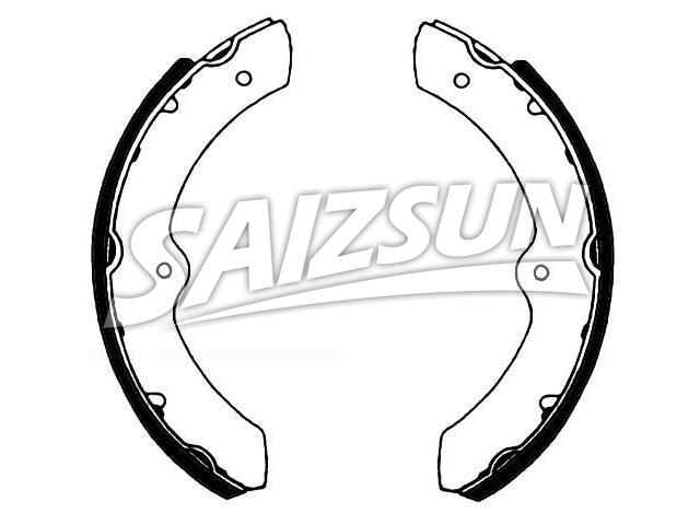 刹车蹄片 Brake Shoe Set:04494-36060