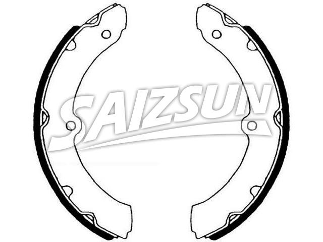 刹车蹄片 Brake Shoe Set:04494-36100