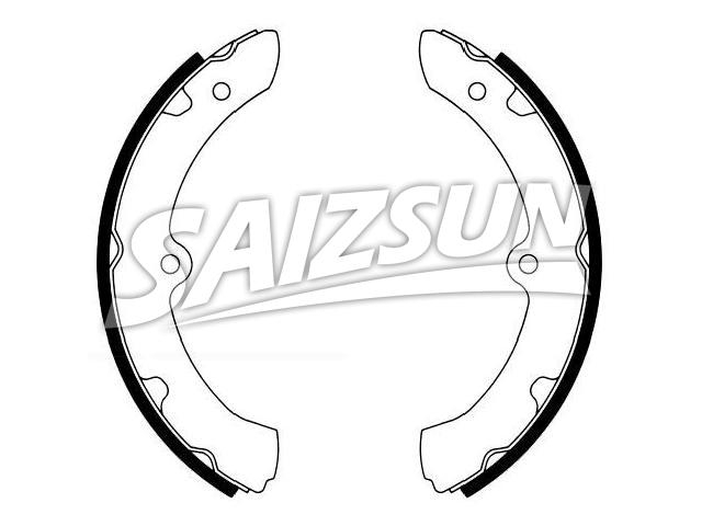 刹车蹄片 Brake Shoe Set:04494-36160