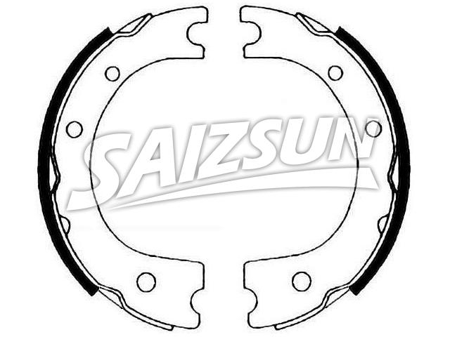 刹车蹄片 Brake Shoe Set:46550-36030