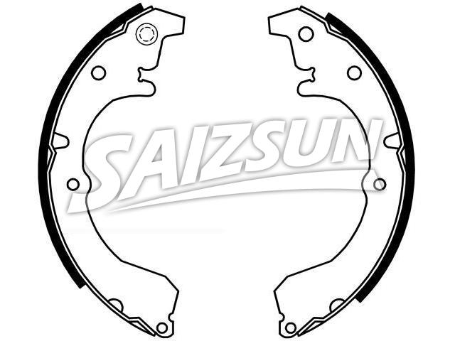 刹车蹄片 Brake Shoe Set:04495-12230