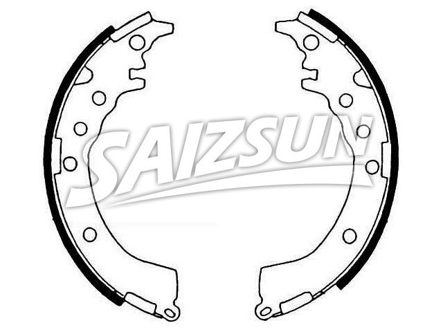 刹车蹄片 Brake Shoe Set:04495-20190