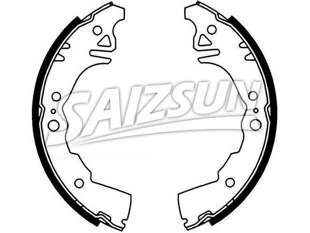 刹车蹄片 Brake Shoe Set:04495-97213-000