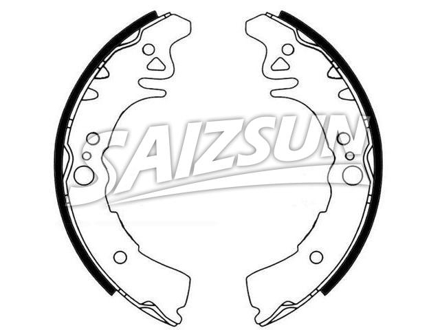 刹车蹄片 Brake Shoe Set:47430-97503-000