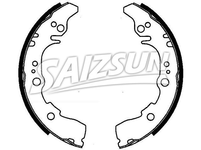 刹车蹄片 Brake Shoe Set:04495-97501-000