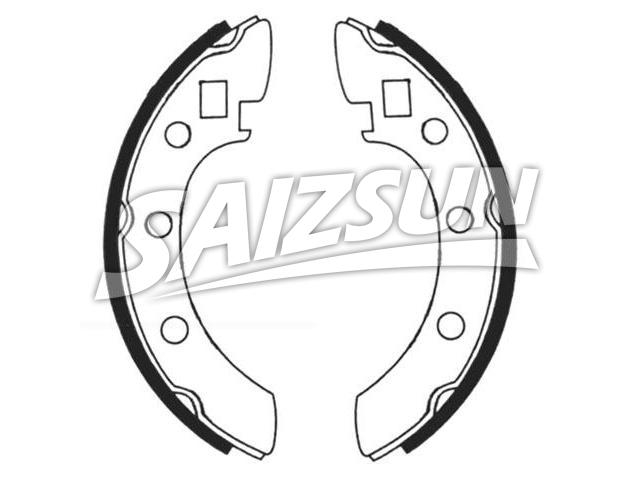 刹车蹄片 Brake Shoe Set:0710-26-310