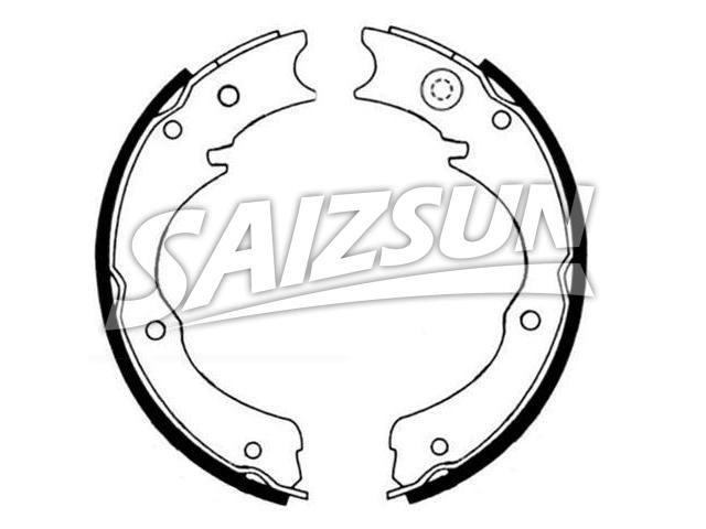 刹车蹄片 Brake Shoe Set:W023-44-560