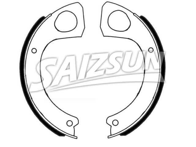 刹车蹄片 Brake Shoe Set:1-46220-012