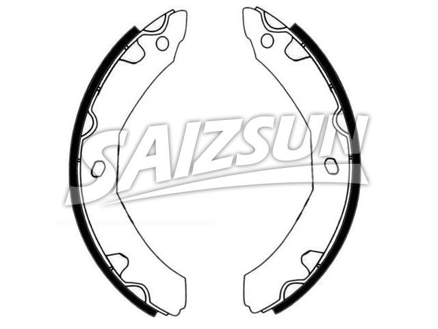 刹车蹄片 Brake Shoe Set:8-97171-439-0