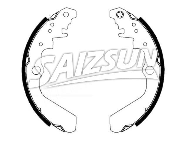 刹车蹄片 Brake Shoe Set:53200-79A00